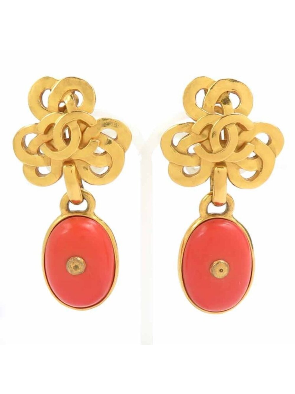 Chanel Earrings CC Logo
